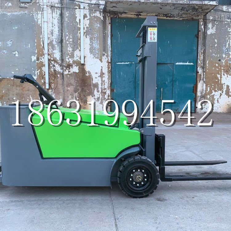 和田县小型电动叉车1吨2吨步行站驾式电瓶堆高充电装卸车液压升降车铲车